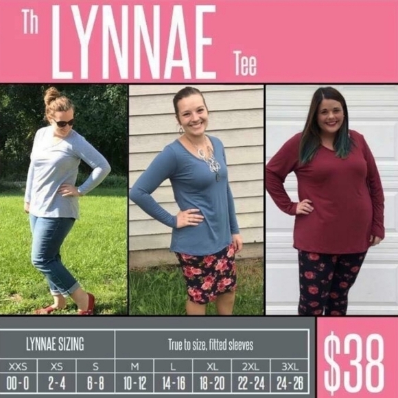 🆕️ LuLaRoe "LYNNAE" top 3XL New With Tags *Firm* black and white plaid - Picture 7 of 9